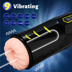 LEVEL UP - Male Masturbator Toy -- Includes NINE Different Thrusting Modes